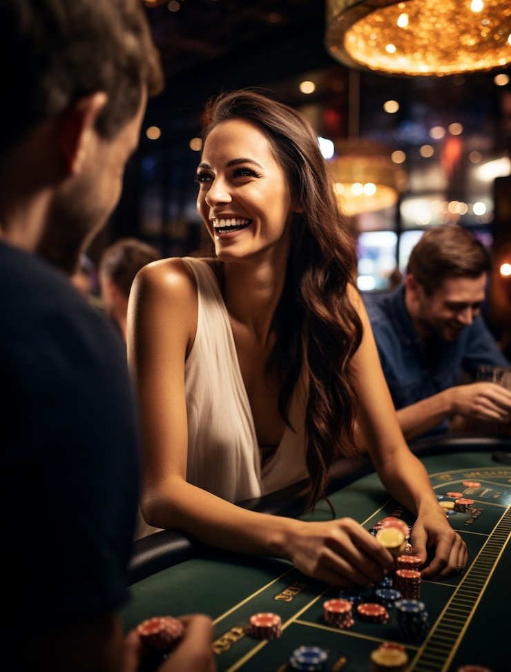 rajabet77 Bandar Ceme table with live dealer and player seats